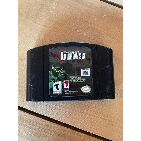 Nintendo 64 Tom Clancy's Rainbow Six Video Game. Untested. - Picture 1 of 2